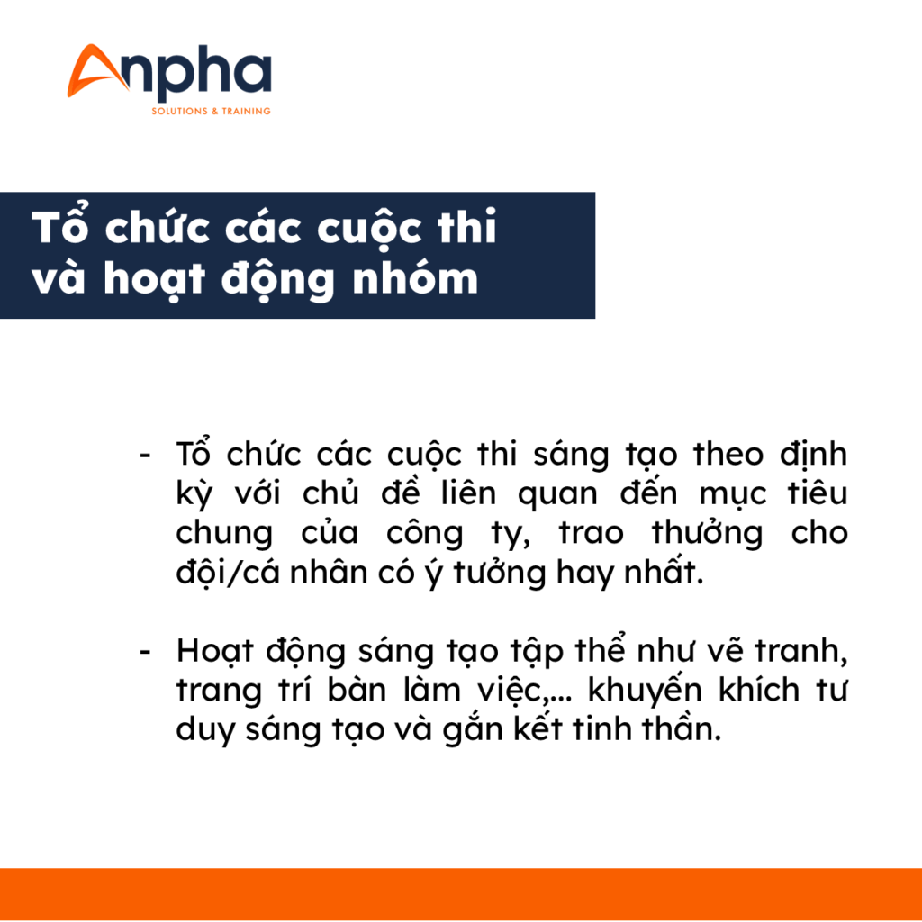 Anpha sáng tạo và gắn kết